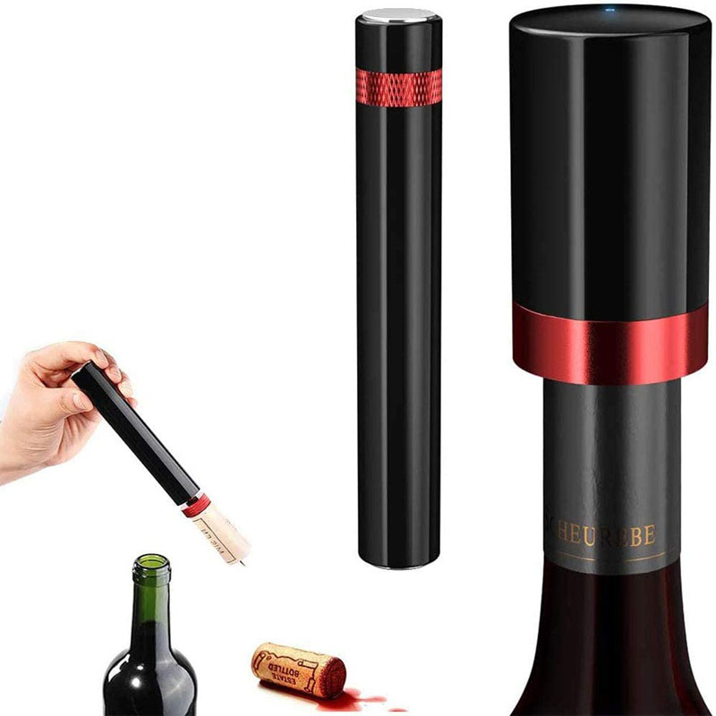 Wine Preservation Pump - Tragbarer Weinflaschenöffner, Luftpumpen-Korkenzieher aus Edelstahl, Küchen-