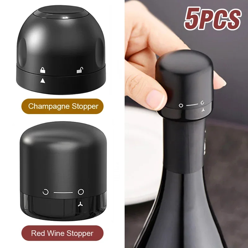 1–5 Stück vakuumversiegelte We – Wine Preservation Pump Bewertung und Preis