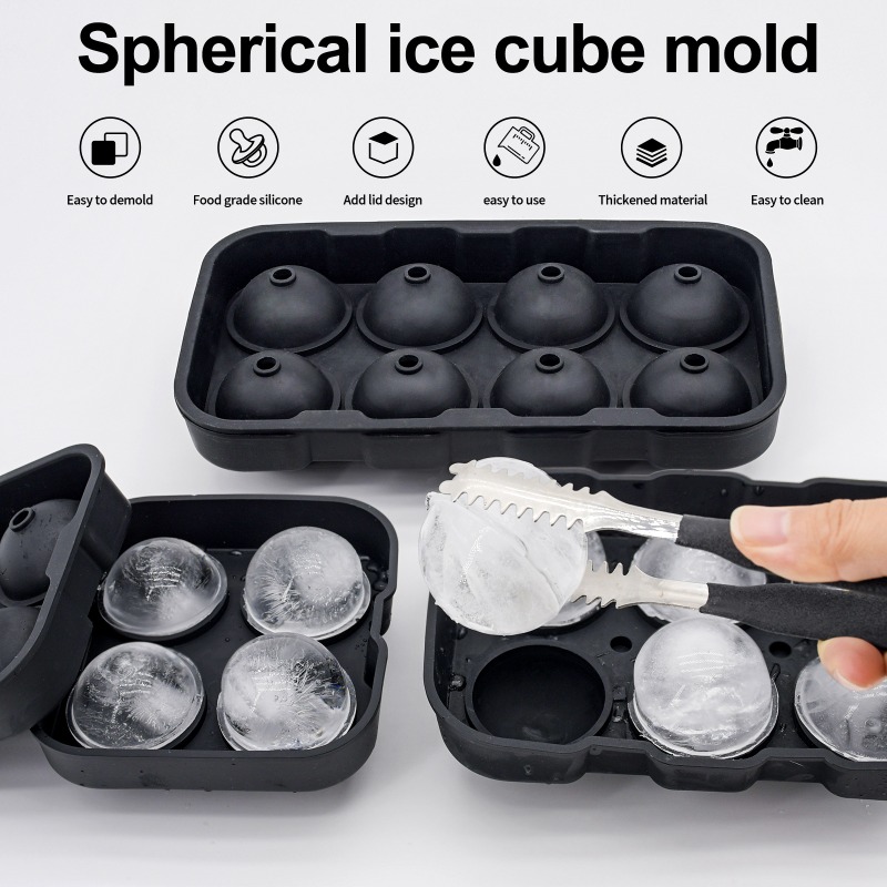 4/6/8/15 Grids Silikon Eiswürf – Ice Mold Sphere Bewertung und Preis
