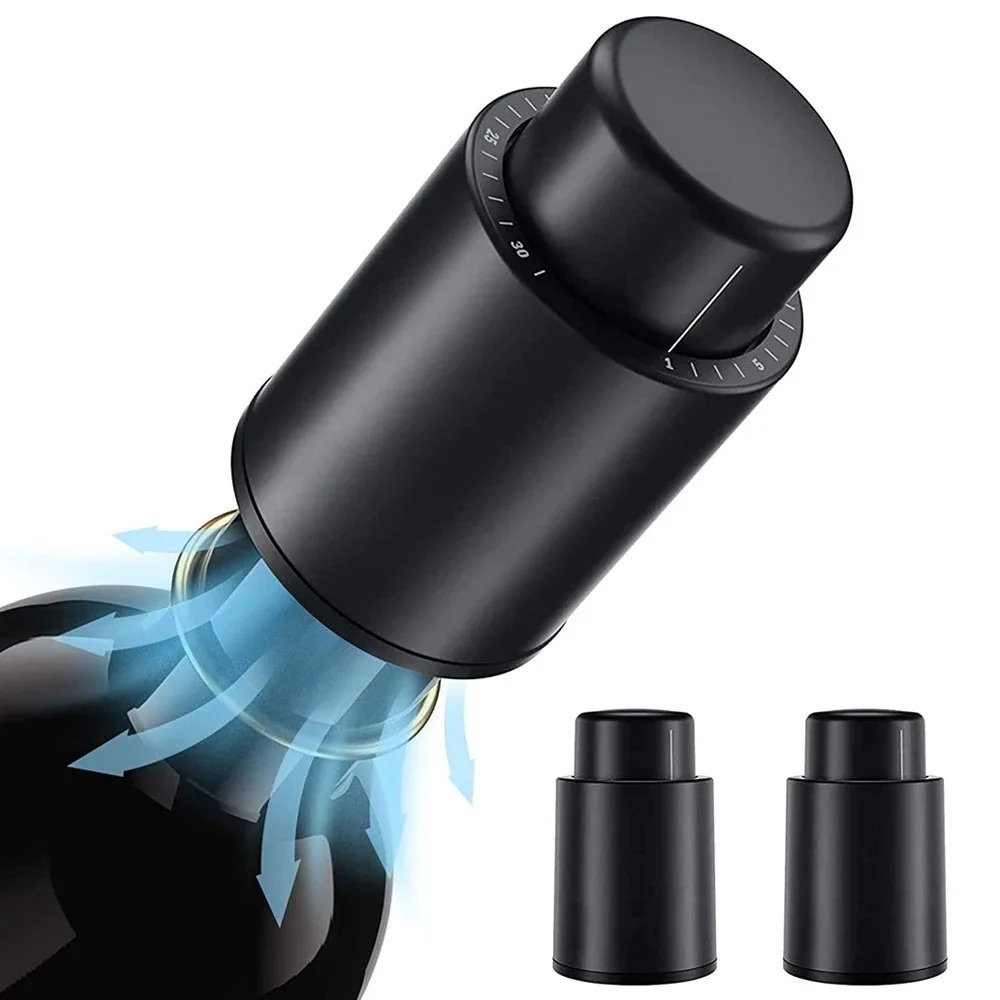Vakuum-Weinverschluss mit Druc – Wine Preservation Pump Bewertung und Preis