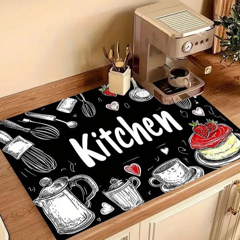 Küche Super Saugfähige Matte K – Bar Mat Rubber Bewertung und Preis