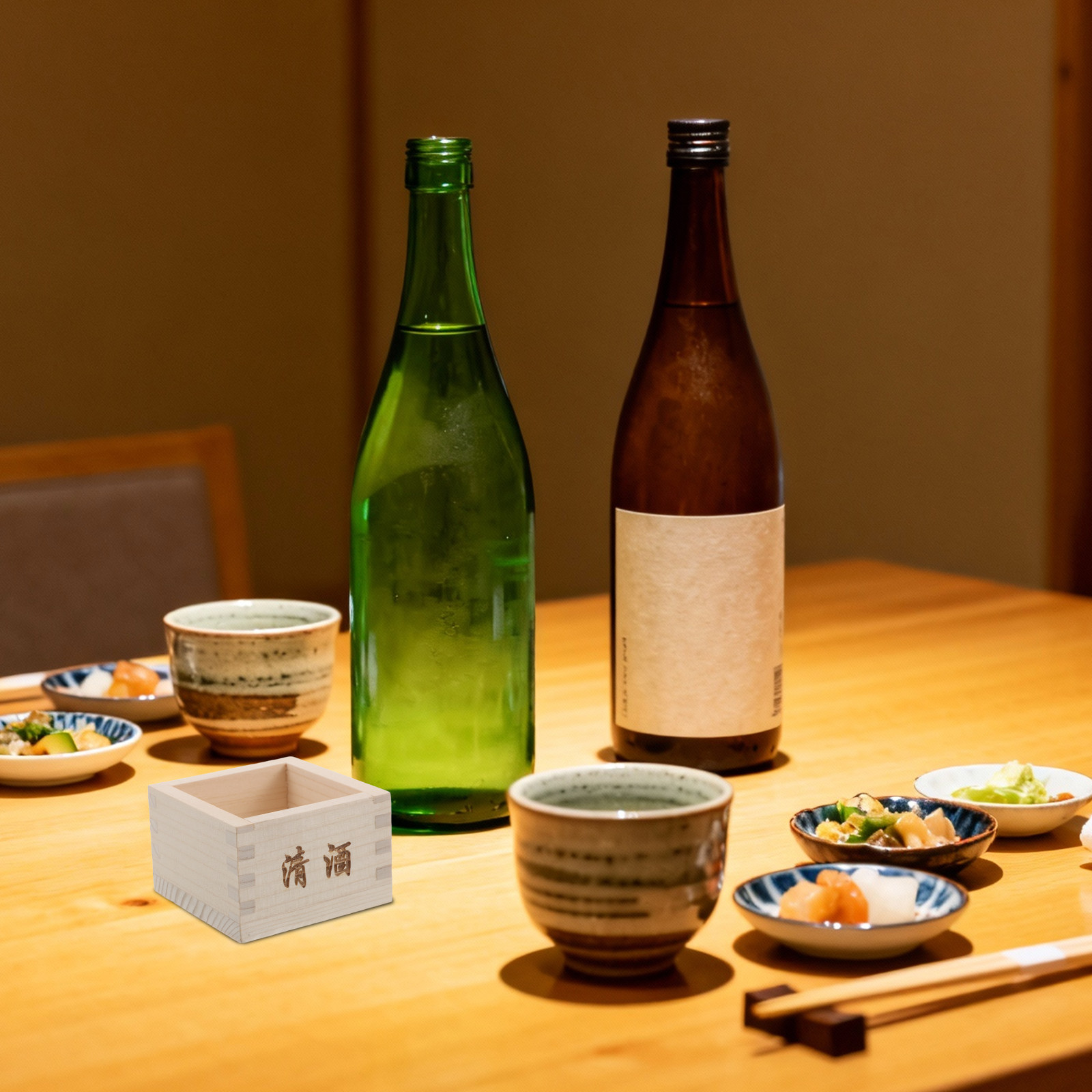 2-teiliges japanisches Sake-Ma – Home Bar Set Bewertung und Preis