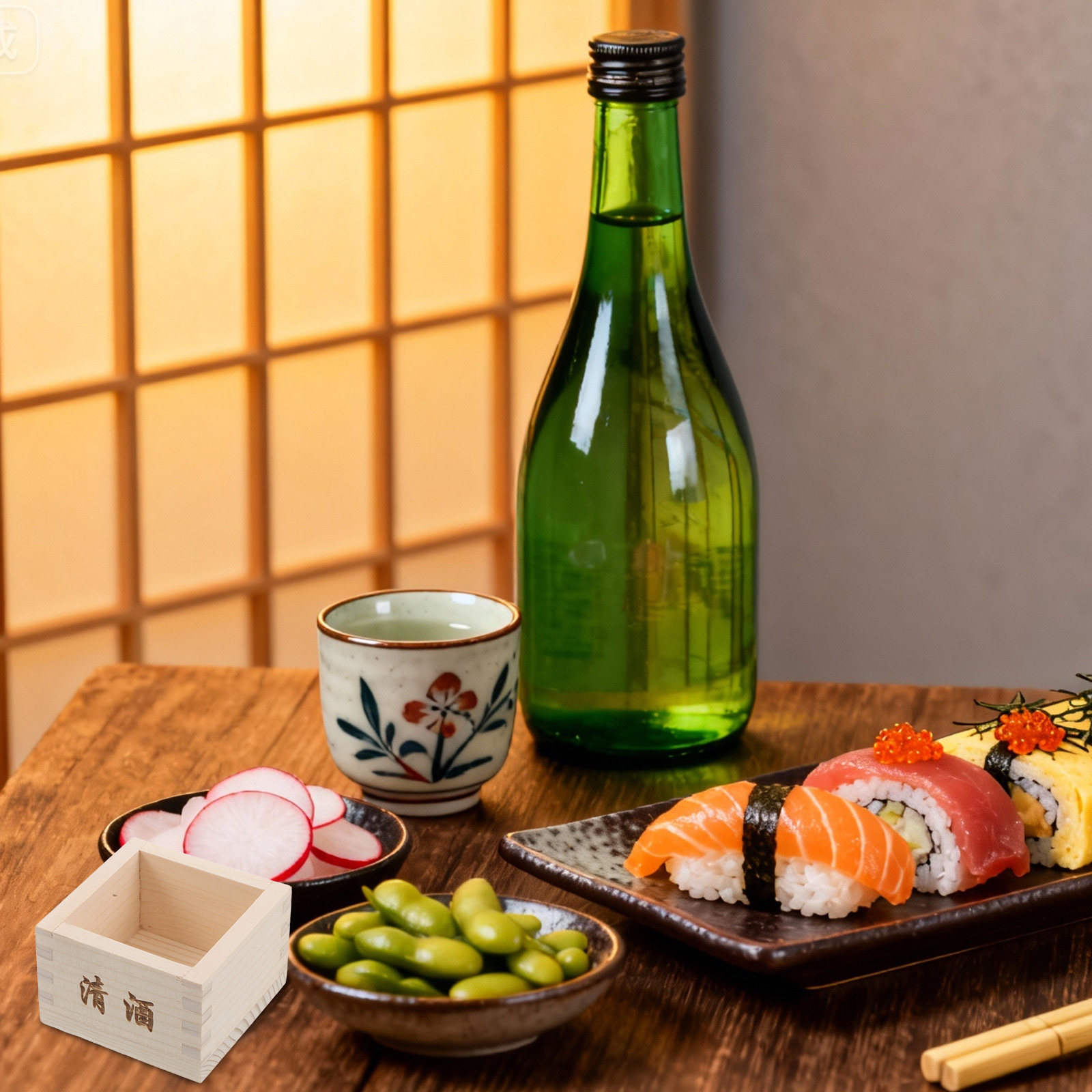 2-teiliges japanisches Sake-Ma – Home Bar Set Bewertung und Preis