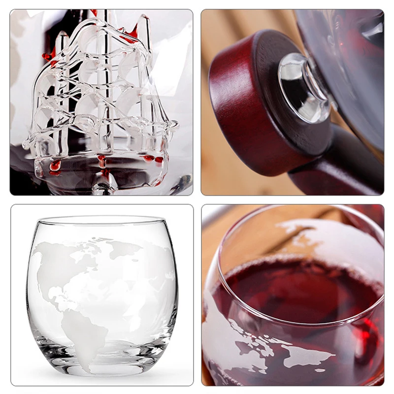 Whiskyglas-Set, Kristallkugel, – Decanter Globe Set Bewertung und Preis