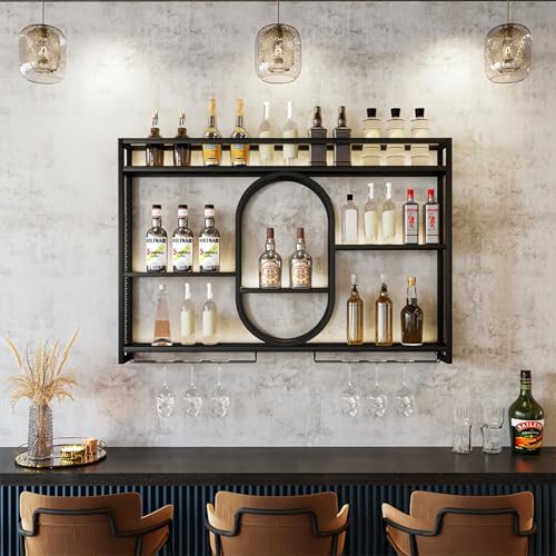 39 Zoll Upgrade Metall-Wandwei – Home Bar Shelves Bewertung und Preis