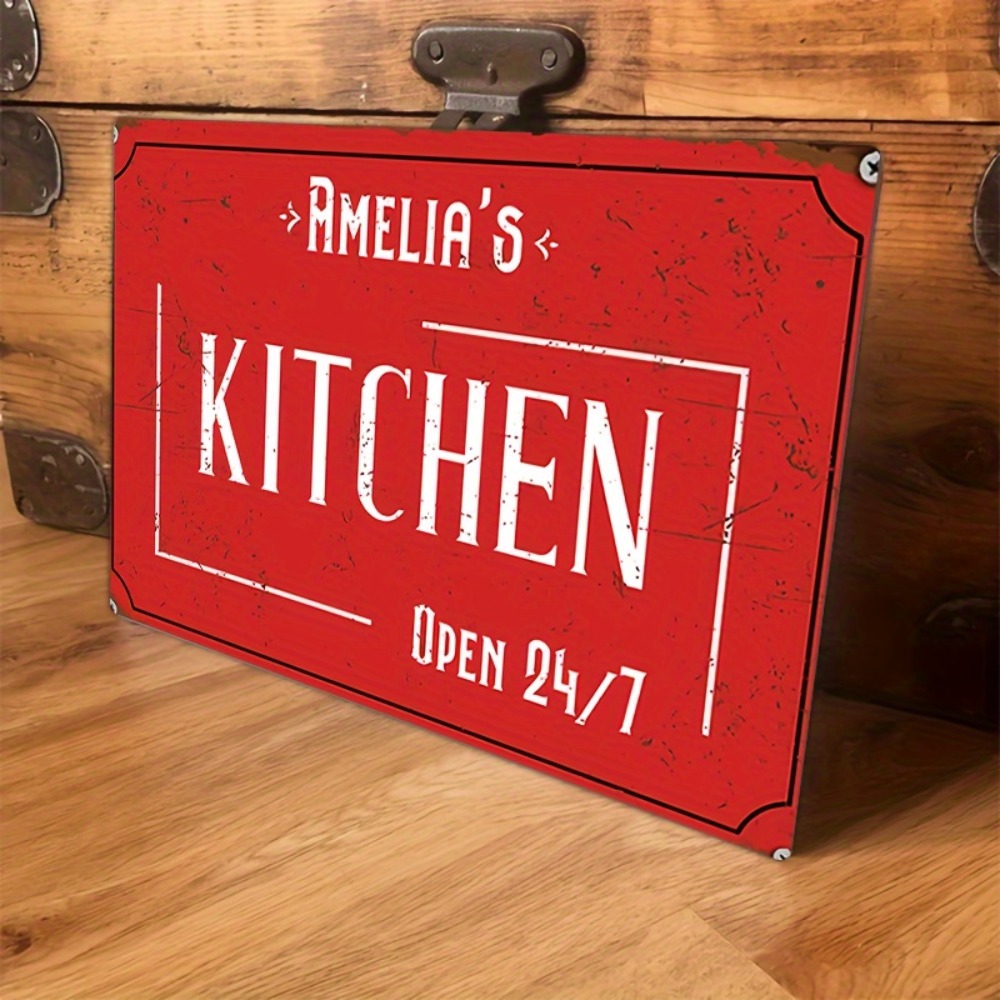 Personalisiertes Küchenwandsch – Home Bar And Kitchen Bewertung und Preis